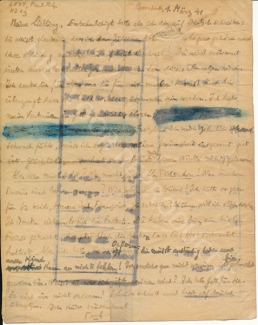 Brief Lévy - 1 maart 1941 - NGFB 1038